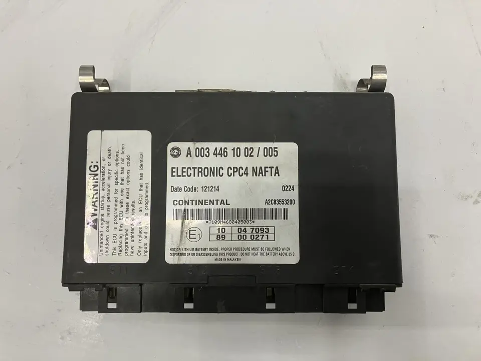 CPC4 blanco (250K): etiqueta blanca "ELECTRONIC CPC4 NAFTA", Continental
