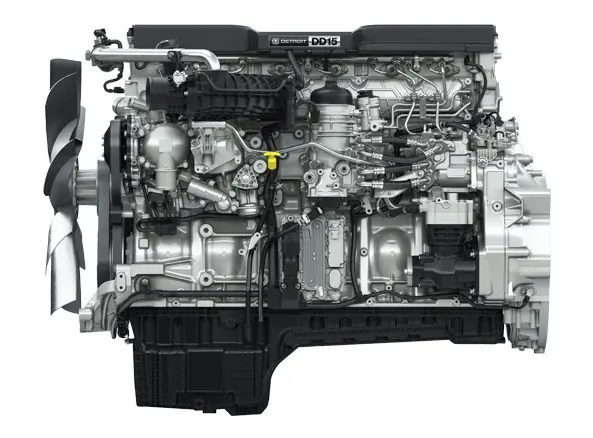 Motor Detroit DD15 — el motor más usado en Freightliner